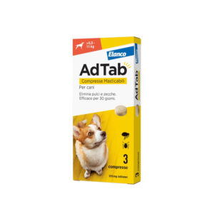 Adtab cani 5,5-11 kg 3 compresse 225 mg