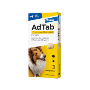 Adtab cani 22-45 kg 3 compresse 900 mg