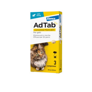 Adtab gatti 2-8 kg 3 compresse 48 mg